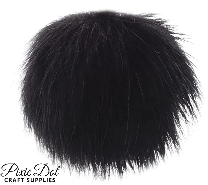 Faux Fur Large Pom Poms