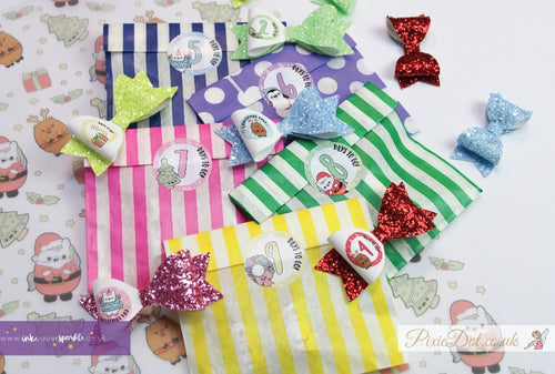 Chubbicorn Christmas Countdown Printed Fabric 12 - Christmas Day