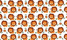 Lion/Safari Printed Fabric A4 (2 to choose from)