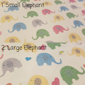 Elephant Fabric - (2 to choose from)