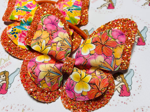 Orange Summer Floral